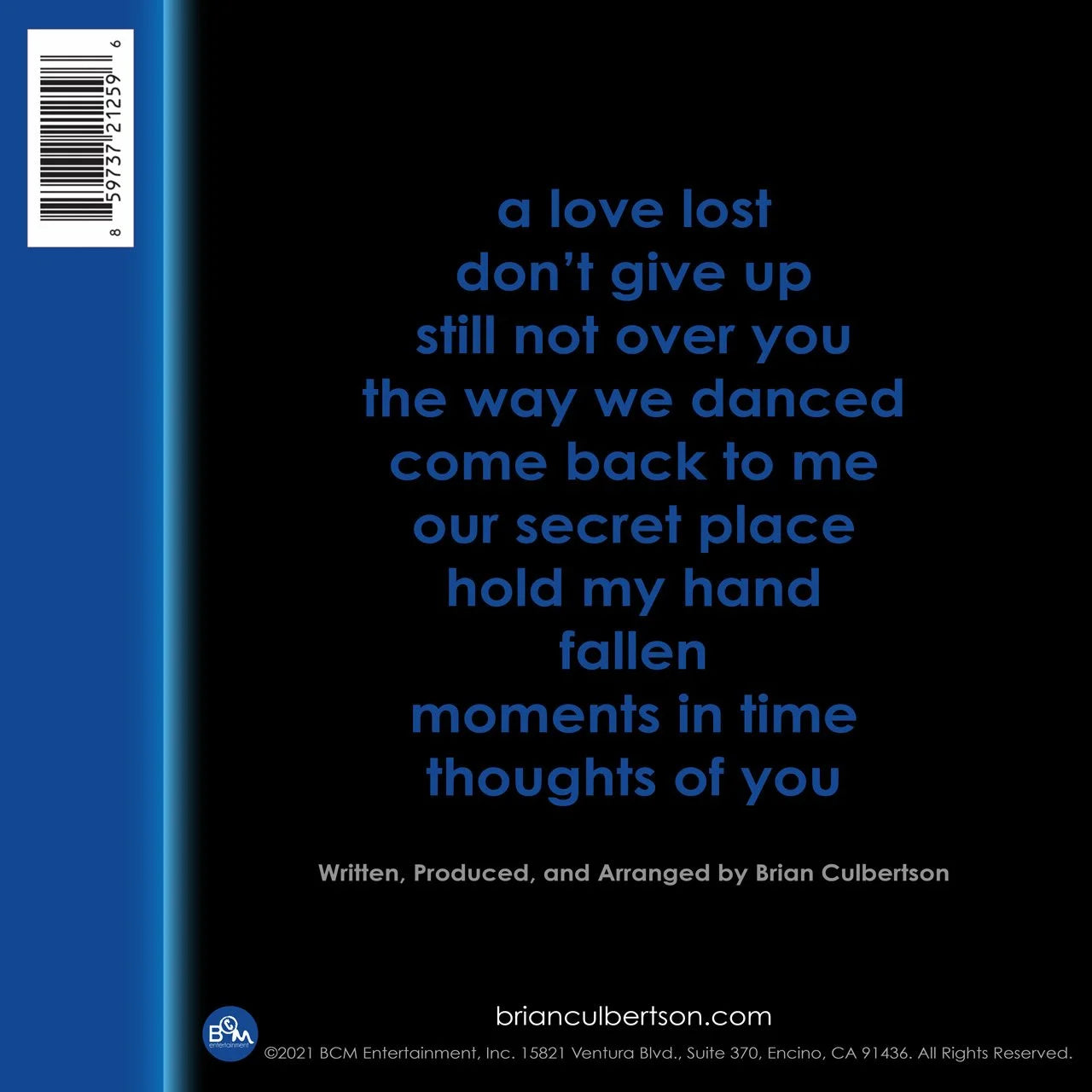 Brian Culbertson "The Trilogy, Part 2: Blue" CD