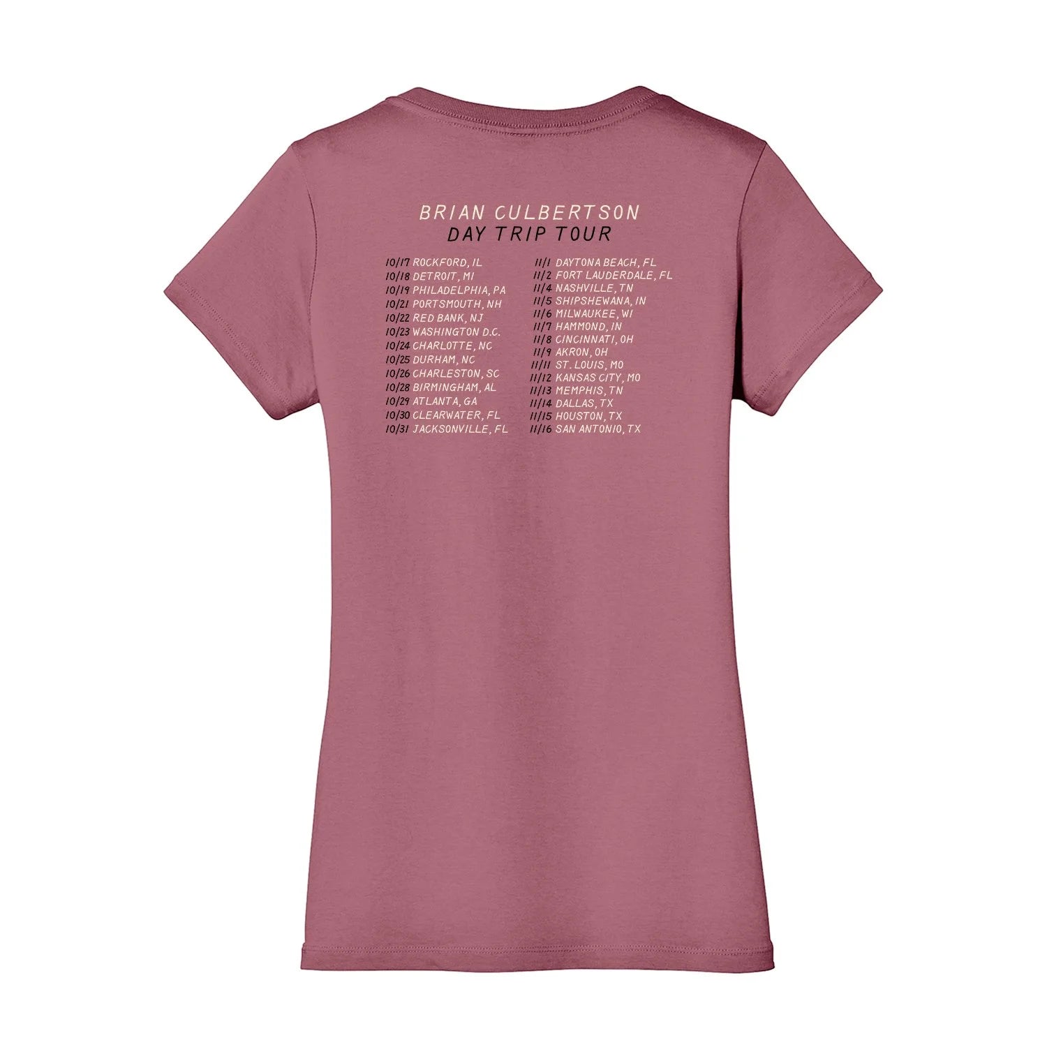 Brian Culbertson - Day Trip Tour T-Shirt (Fitted)