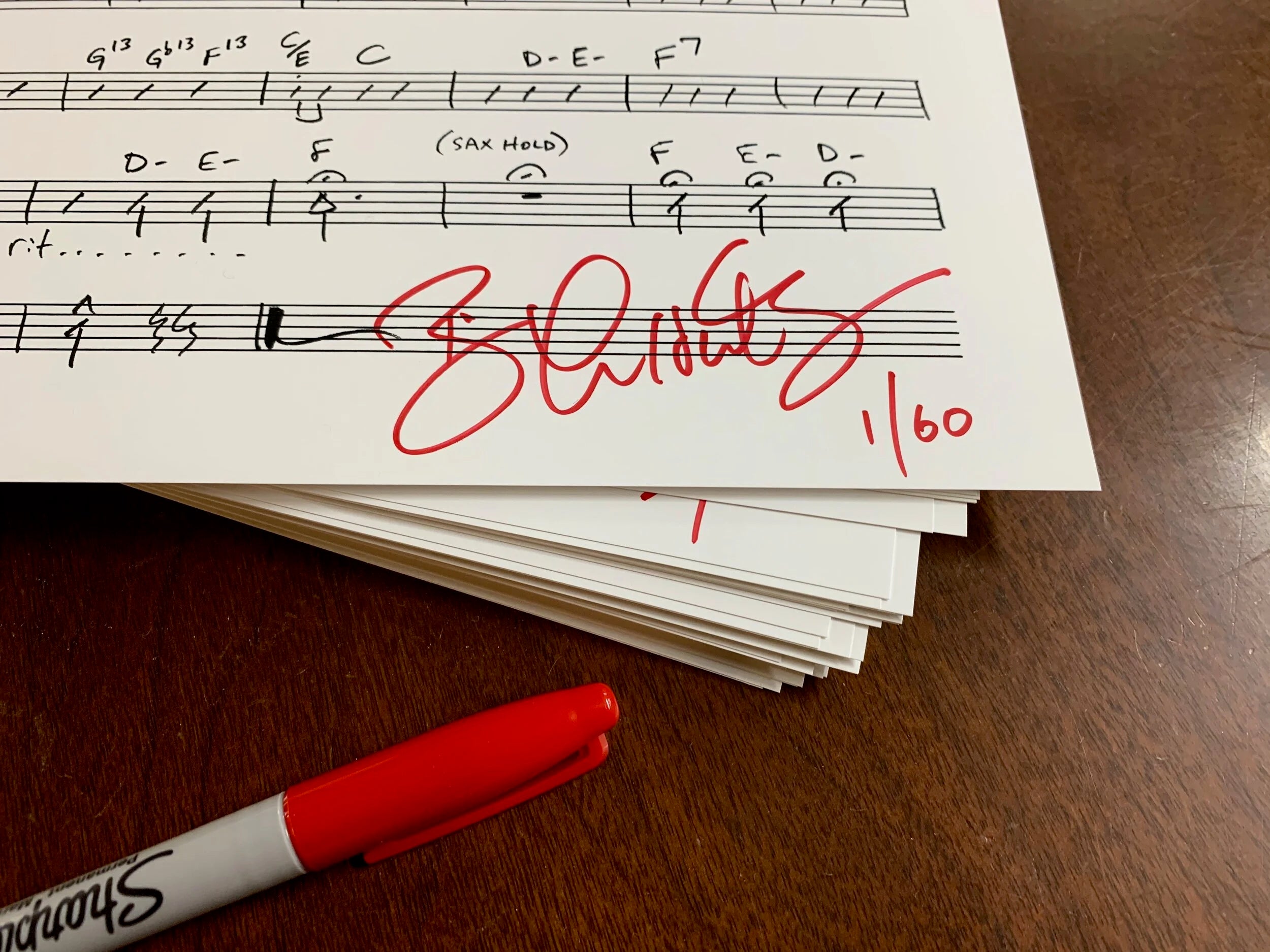 Brian Culbertson - Limited Edition "Our Love" Music Print