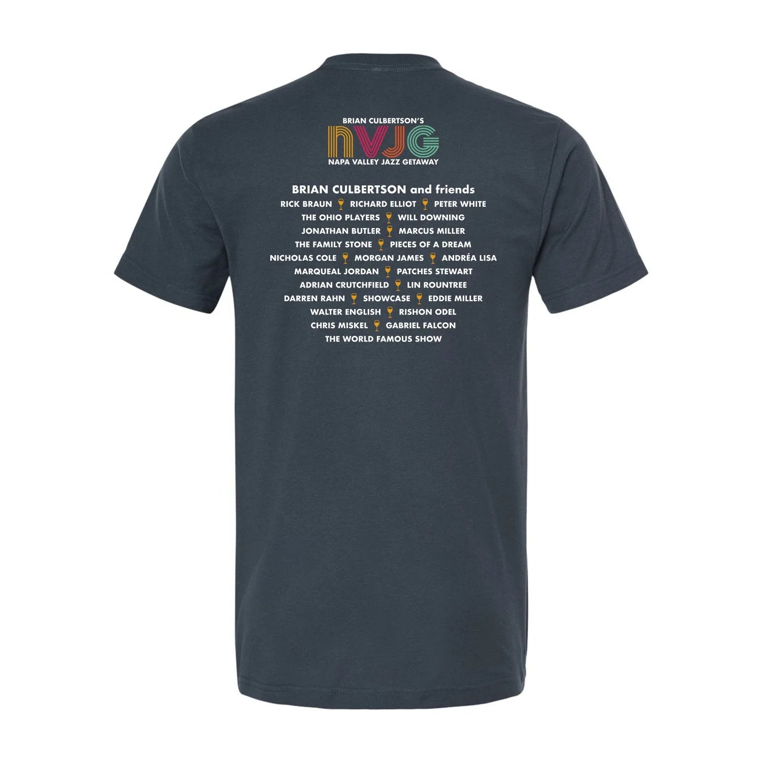 2026 Napa Valley Jazz Getaway Event T-shirt