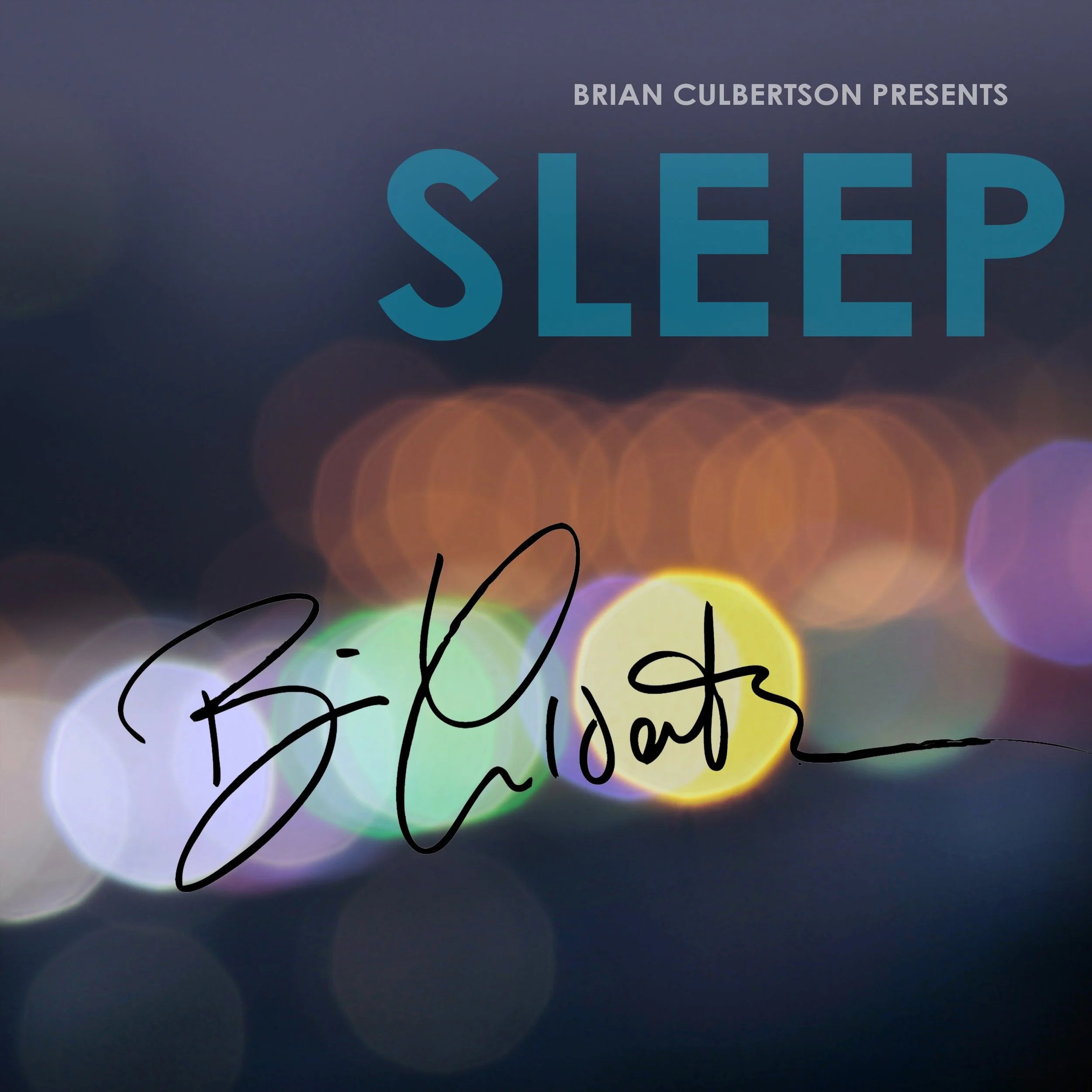 Brian Culbertson "SLEEP" Autographed CD